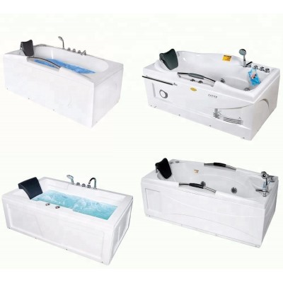 Lover Manufacturer Small Size Hydromassage Whirlpool 170 Bathtubs With Hand Shower Ozone For One Person Hot Bath Tub